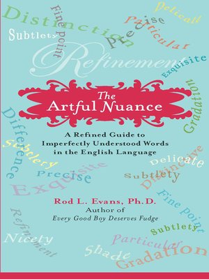 cover image of The Artful Nuance